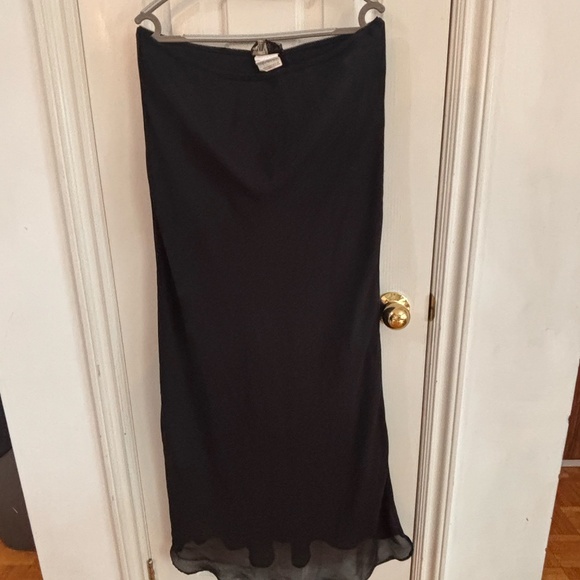 y2k vintage thrift skirt sheer layers * says large but I think xl - Picture 4 of 5
